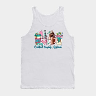 CNA Certified Nursing Assistant Coffee Cups, Nurse Life Tank Top